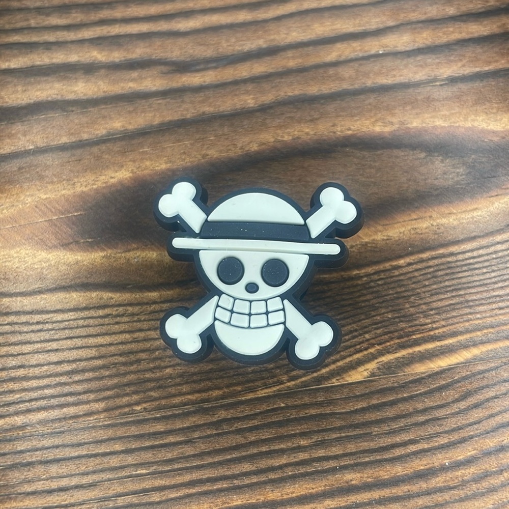 Jolly Roger crocs shoe charm jibbitz